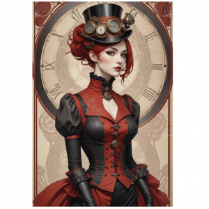 carreau de céramique steampunk Horkos création Béatrice Ashford