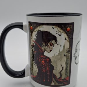 Chaque nuit je meurs un peu plus mug Dracula Horkos